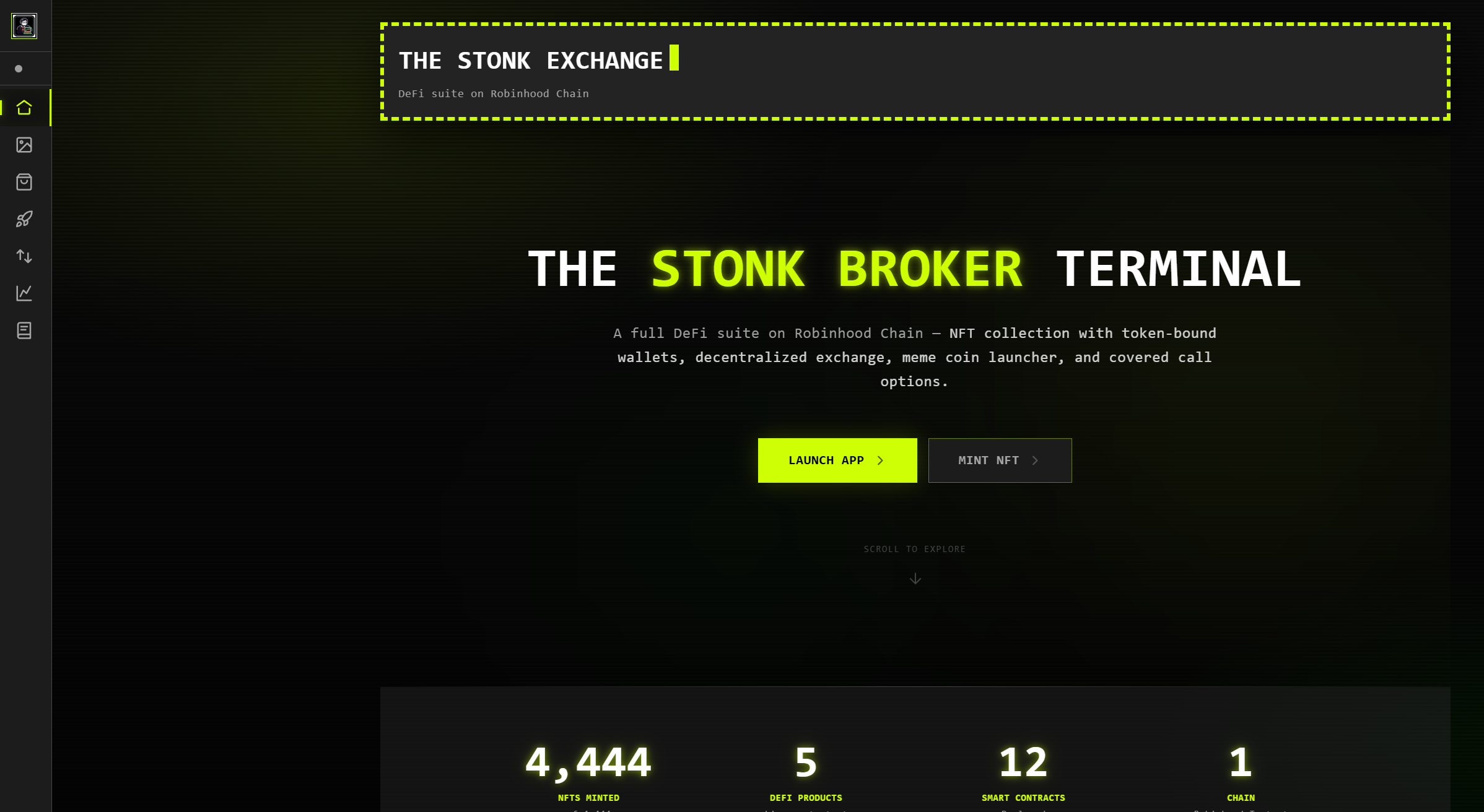 StonkBrokers Interface